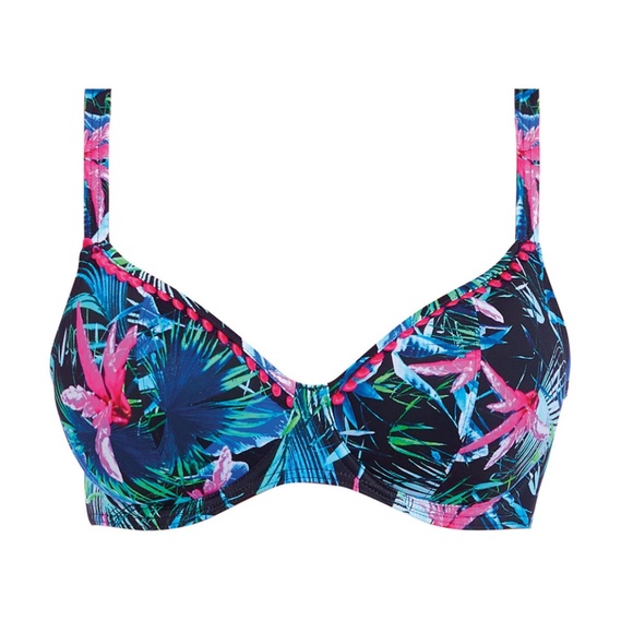 Freya Other - Freya Plunge Bikini Jungle Flower UK 36HH / US 36L